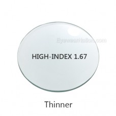 High-Index 1.67 Single Vision Lenses